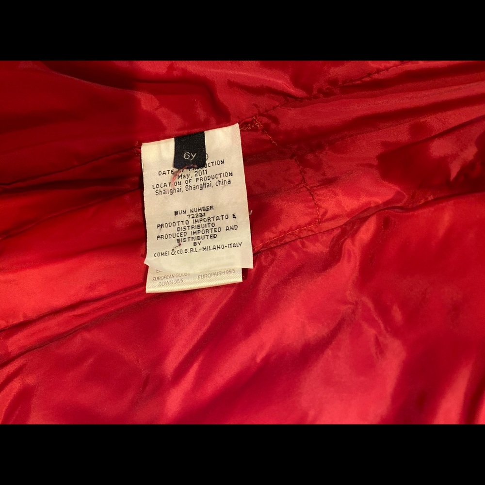 Girls down jacket - Picture 3 of 5